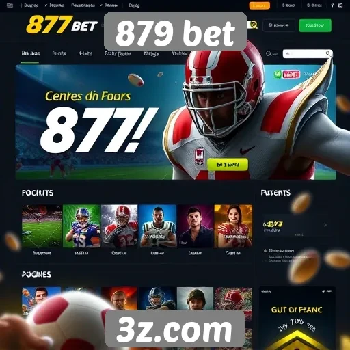 Novas funcionalidades do site 879 bet em destaque